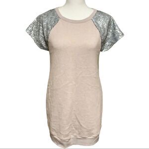 Victoria Secret Two Tone with sequins Tunic Sz S